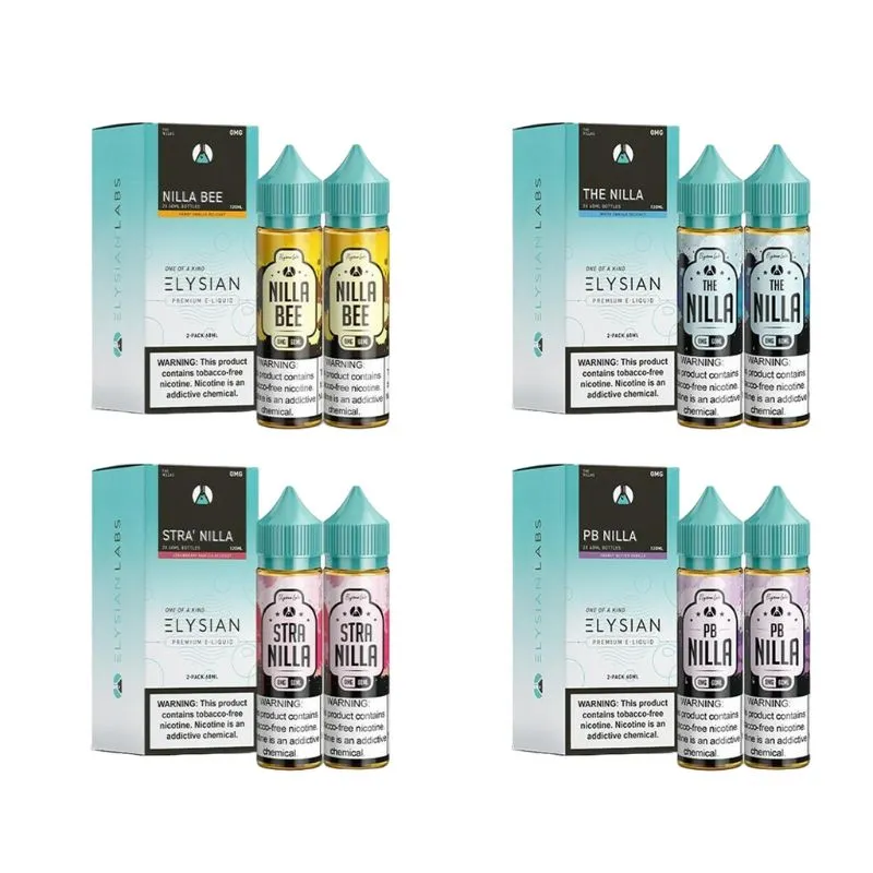 Elysian Nillas E-Liquid 120mL (60mL x2)