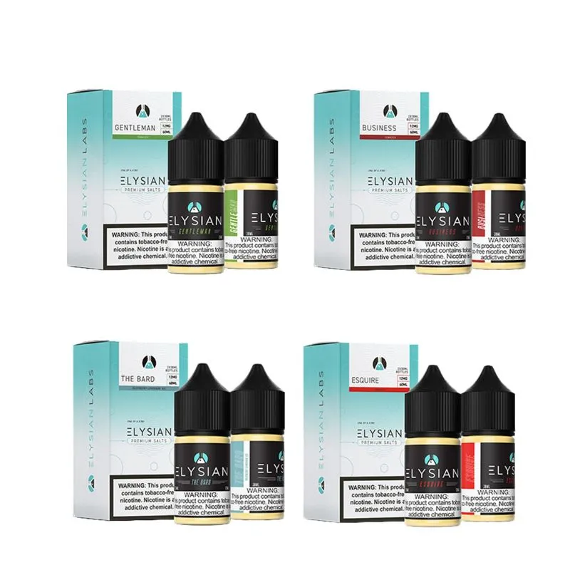 Elysian Tobacco Salts E-Liquid 60mL (30mL x2)