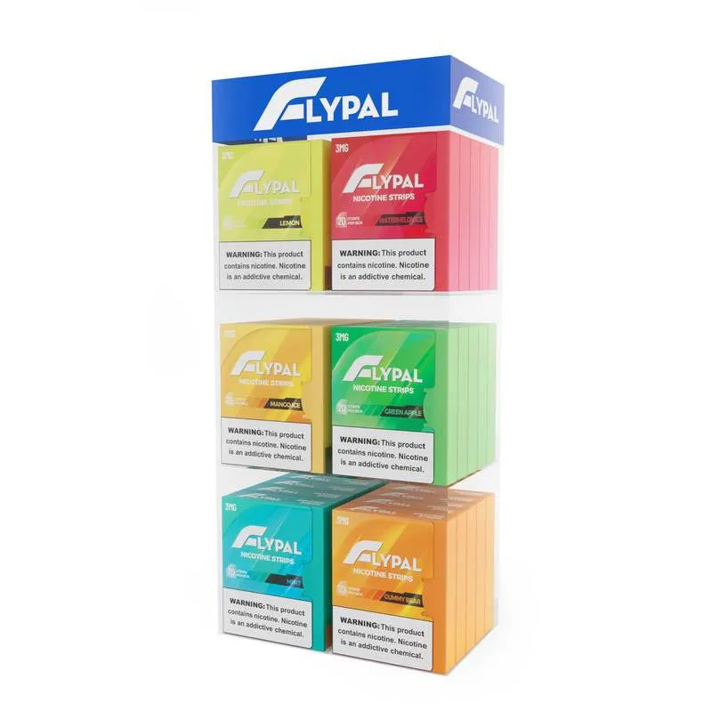 Flypal Nicotine Strips Display Case