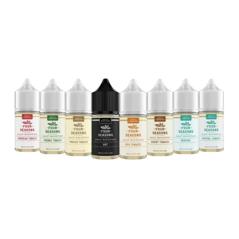 Four Seasons Black Label Salts E-Liquid 30mL