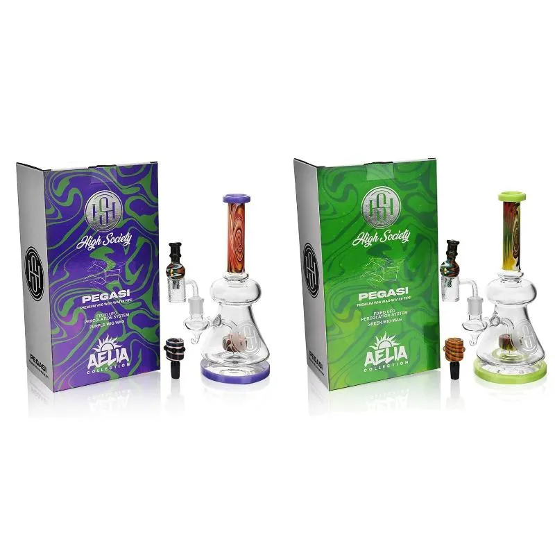 High Society Pegasi Premium Wig Wag Hybrid Pipe