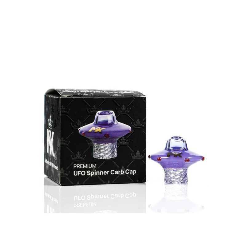 MKGlass MKCC2 UFO Spinner Glass Carb Cap