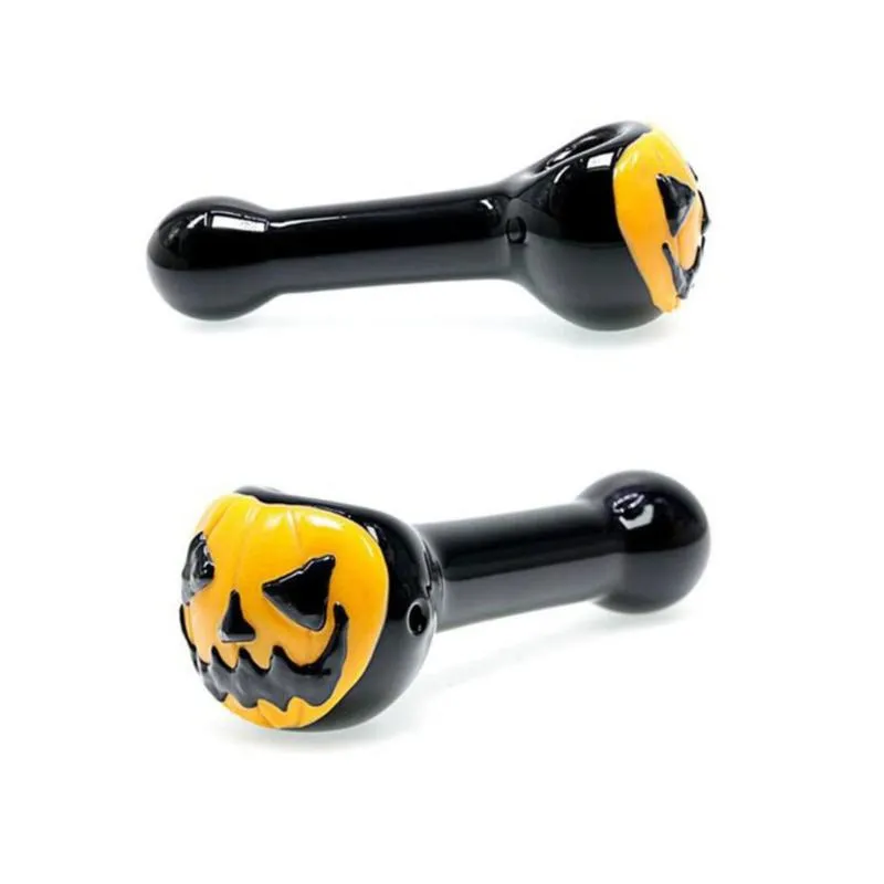 MKGlass TXH20 Toxic Pumpkin Hand Hand Pipe