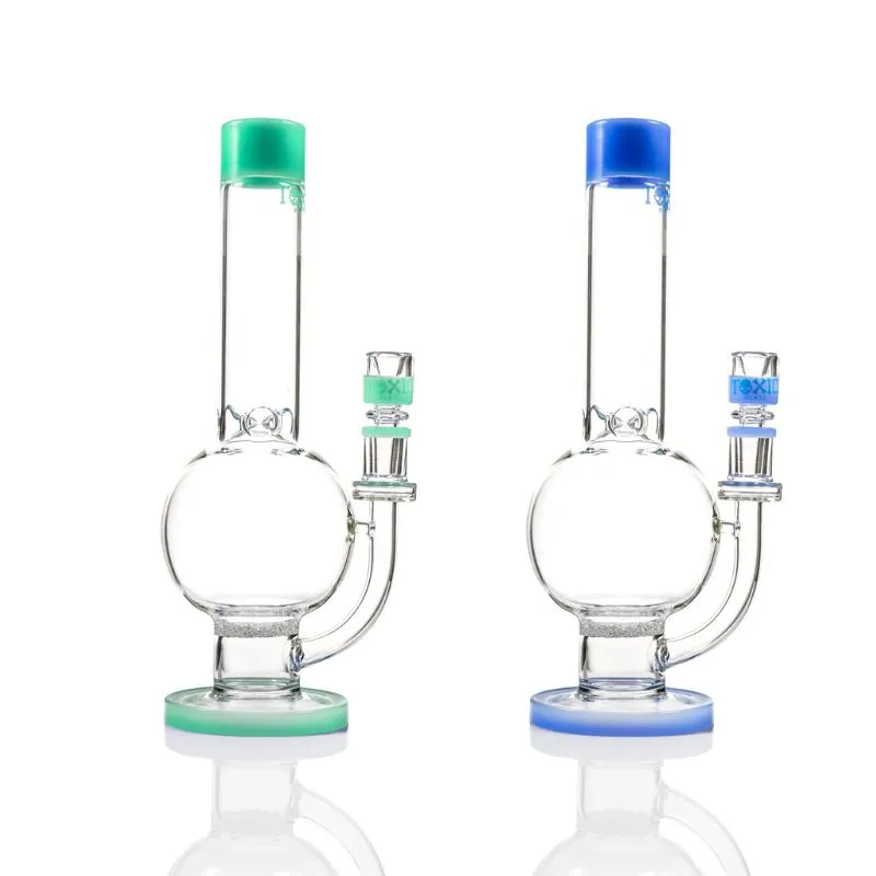 MKGlass TX87 Toxic Frit Perc Globe 12" Water Pipe
