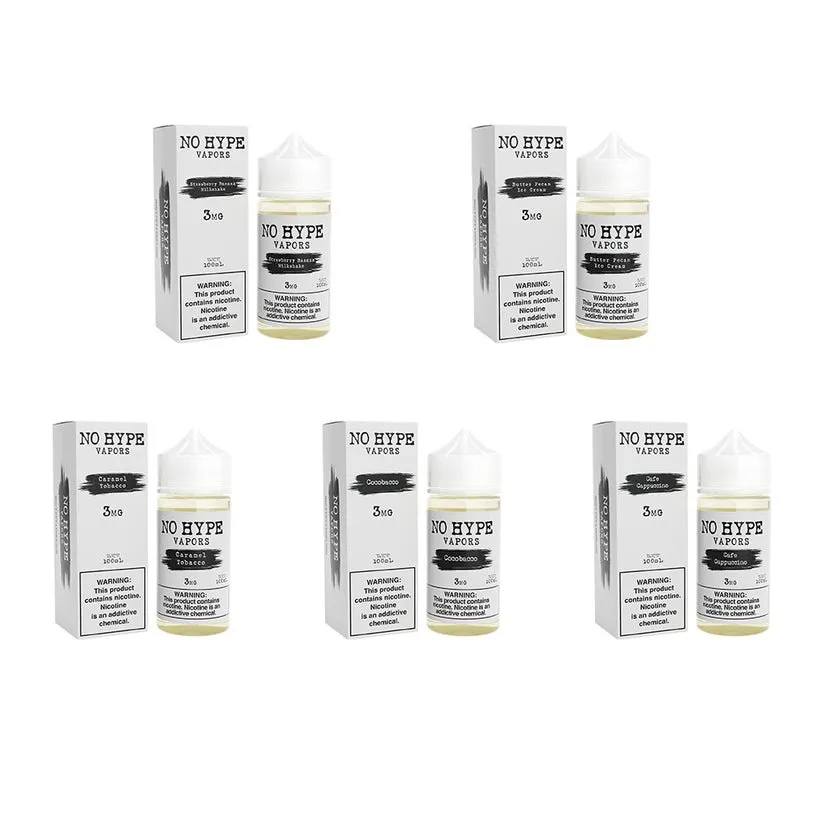 No Hype E-Liquid 100mL