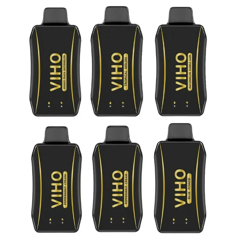 VIHO Turbo 10K Black & Gold Disposable