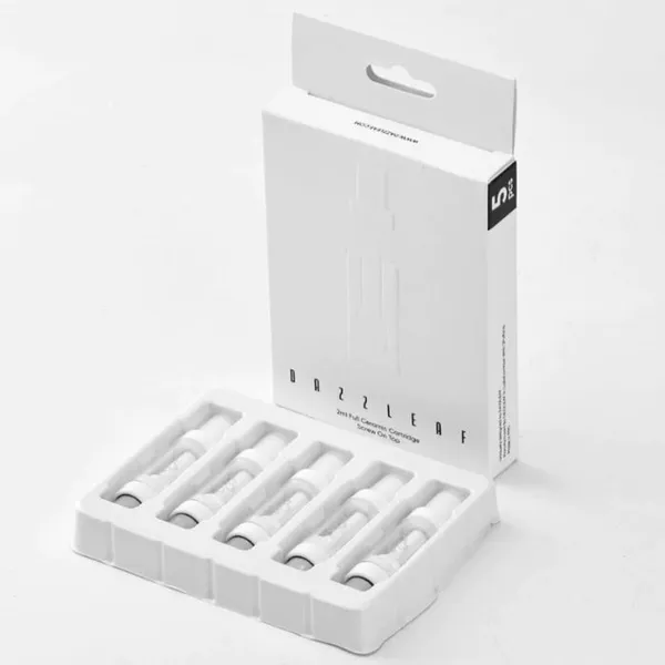 Dazzleaf Ceramic Atomizer | 2mL - White (5 CT/PACK)