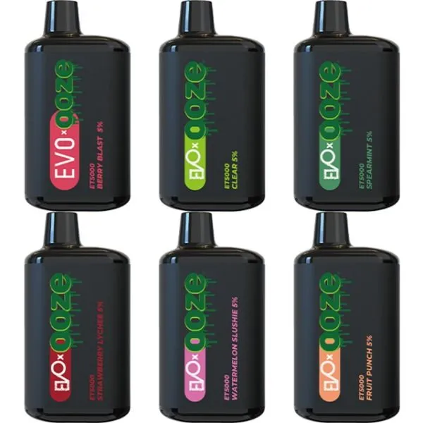 Evo Bar x Ooze ET5000 Disposable