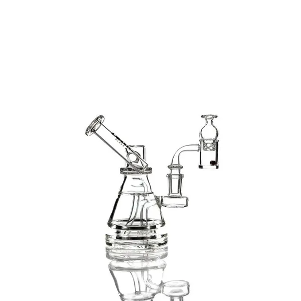 MKGlass TX53 Toxic Pyramid Sidecar 6″ Water Pipe