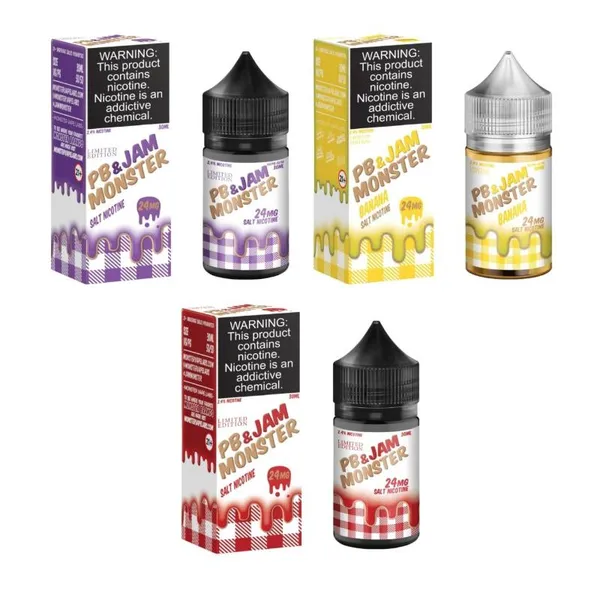 PB & Jam Monster Salts E-Liquid 30mL