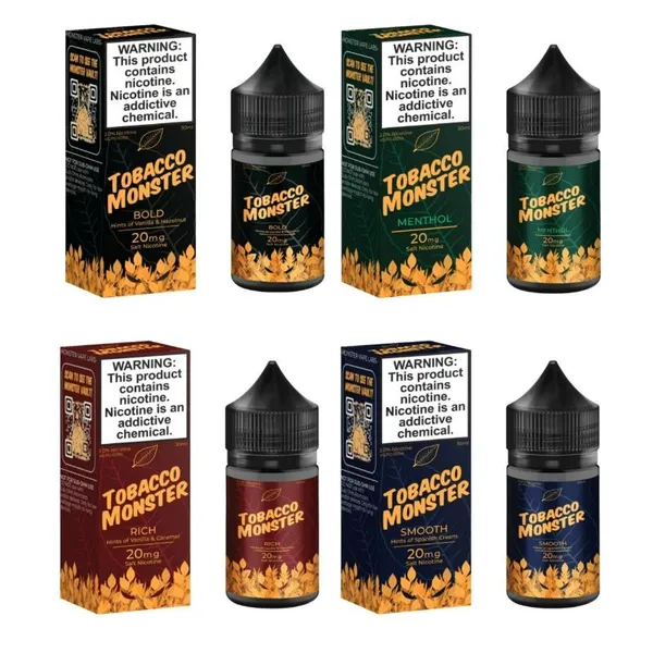 Tobacco Monster Salts E-Liquid 30mL