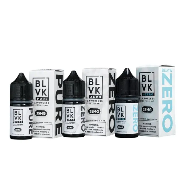 BLVK Flavorless Salts E-Liquid 30mL