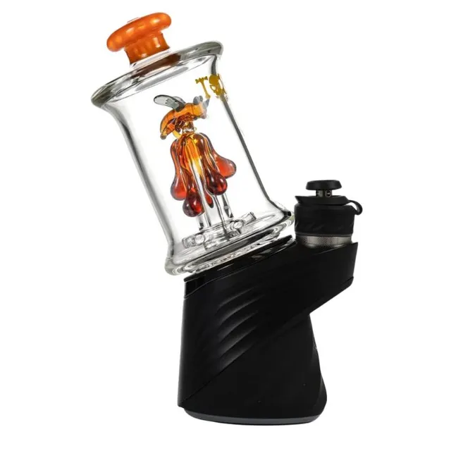 MKGlass TXAT33 Toxic Honeybee Puffco Glass Attachment