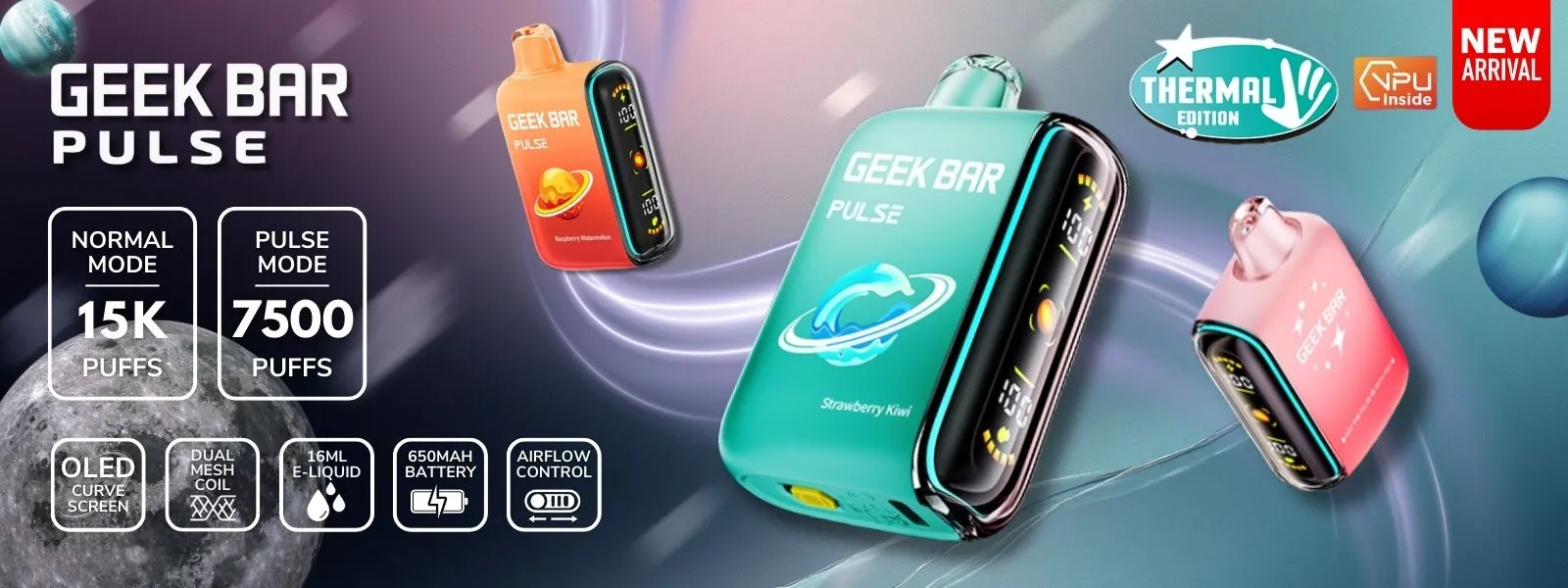 Geek Bar Pulse 15000 Puffs Disposable